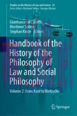 [PDF]Handbook of the History of the Philosophy of Law and Social Philosophy: Volume 2: From_ Ka...