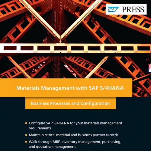 Materials Management with SAP S_4HANA_ Business Processes and Configuration - Jawad Akhtar & Ma...