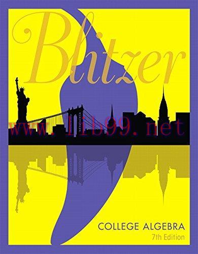 [FOX-Ebook]College Algebra, 7th Edition