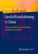 [PDF]Geschäftsanbahnung in China: Chinas neue Businessumgebung verstehen und nutzen