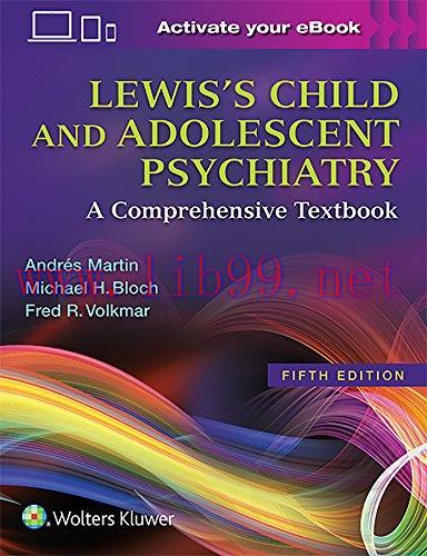 [AME]Lewis's Child and Adolescent Psychiatry: A Comprehensive Textbook, 5ed (ePUB)