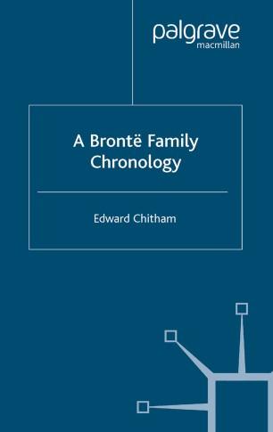 A Brontë Family Chronology