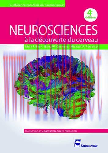 [AME]Neurosciences: A La Découverte Du Cerveau, 4e (PRADEL) (French Edition) (Original PDF)