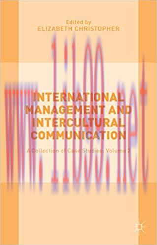 (PDF)International Management and Intercultural Communication: A Collection of Case Studies; Vo...