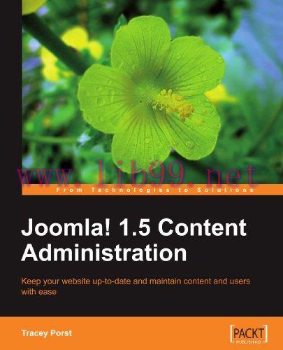 [FOX-Ebook]Joomla! 1.5 Content Administration