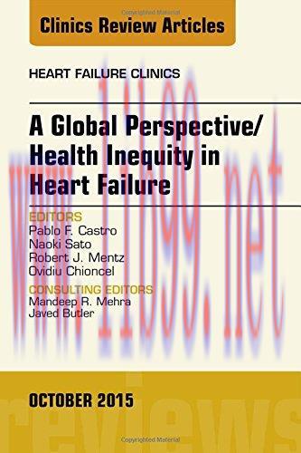 [AME]A Global Perspective/Health Inequity in Heart Failure, An Issue of Heart Failure Clinics (...