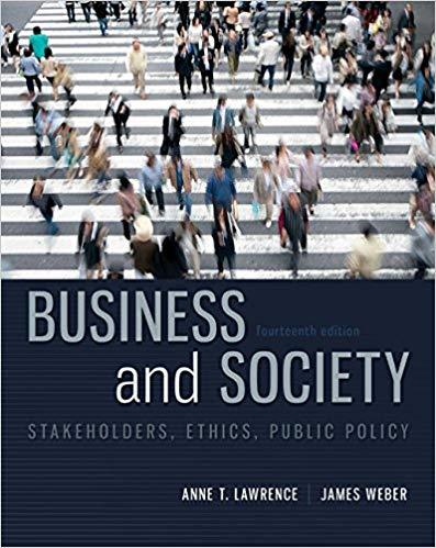 (PDF)Business and Society Stakeholders, Ethics, Public Policy 14th Edition
