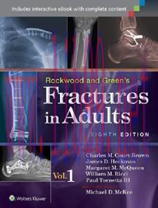 [AME]Rockwood and Green’s Fractures in Adults, 8th Edition (Original PDF)