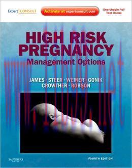 [AME]High Risk Pregnancy: Management Options, 4th Edition (ORIGINAL PDF from_ Publisher)