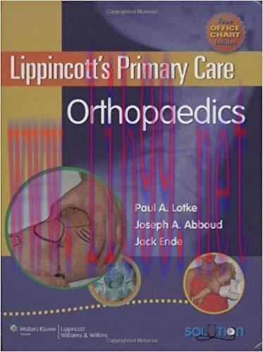 [PDF]Lippincott’s Primary Care - Orthopaedics, 1st Edition