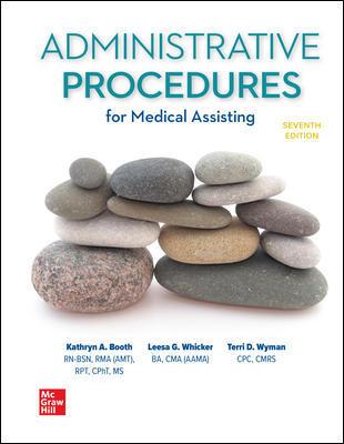 ISE Medical Assisting Administrative and 7th Edition [Kathryn A. Booth]