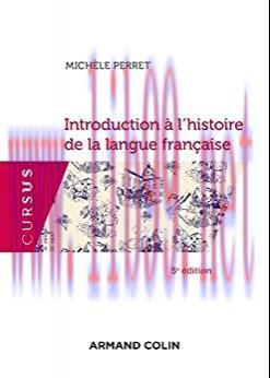 (PDF)Introduction à l’histoire de la langue française – 5e éd. (Cursus) (French Edition)