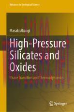 [PDF]High-Pressure Silicates and Oxides: Phase Transition and Thermodynamics