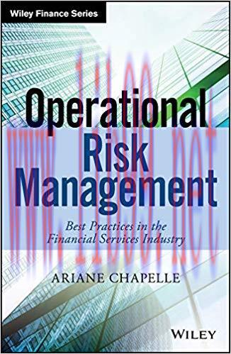 [PDF]Operational Risk Management Best Practices in the Financial Services Industry