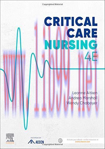 [AME]Critical Care Nursing (ACCCN's Critical Care Nursing), 4th Edition (ORIGINAL PDF from_ Pub...
