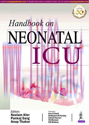 [AME]Handbook on Neonatal ICU (Converted PDF)