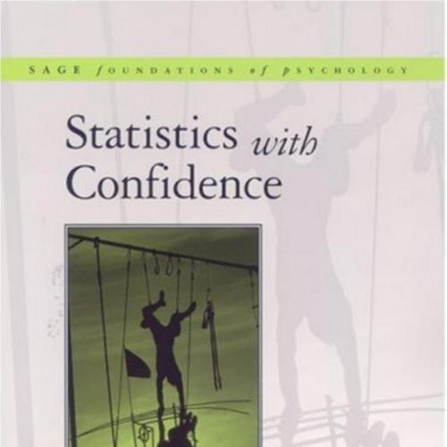 Statistics With Confidence-Smithson, Michael.-