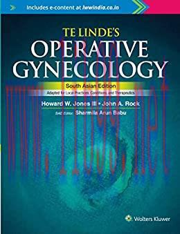 [AME]Te Linde’s Operative Gynecology, South Asian Edition (Original PDF)