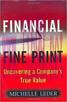 (PDF)Financial Fine Print: Uncovering a Company’s True Value 1st Edition