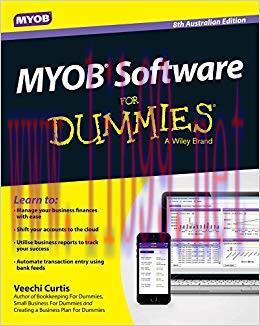 (PDF)MYOB Software for Dummies – Australia 8th Edition
