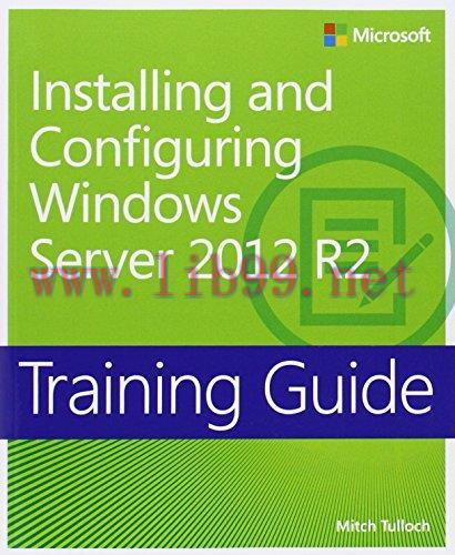 [FOX-Ebook]Training Guide Installing and Configuring Windows Server 2012 R2 (MCSA)