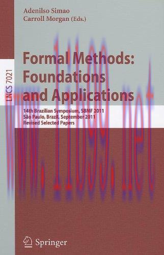[FOX-Ebook]Formal Methods: Foundations and Applications