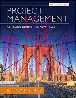 (PDF)Project Management: Achieving Competitive Advantage 4th Edition by Jeffrey K. Pinto