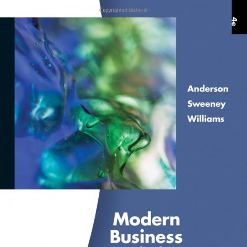 (TB)Modern Business Statistics with Microsoft Office 4th .zip