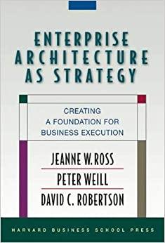 (PDF)Enterprise Architecture As Strategy Creating a Foundation for Business Execution