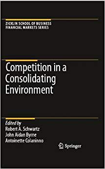 (PDF)Competition in a Consolidating Environment (Zicklin School of Business Financial Markets S...