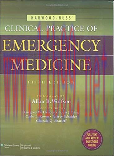 [PDF]Harwood-Nuss’ Clinical Practice of Emergency Medicine, 5th Edition