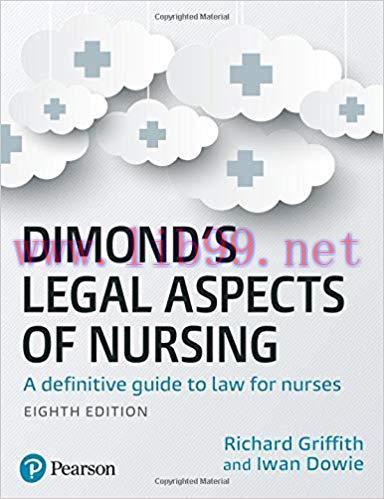[PDF]Dimond’s Legal Aspects of Nursing 8th Edition