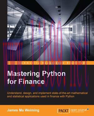 [SAIT-Ebook]Mastering Python for Finance