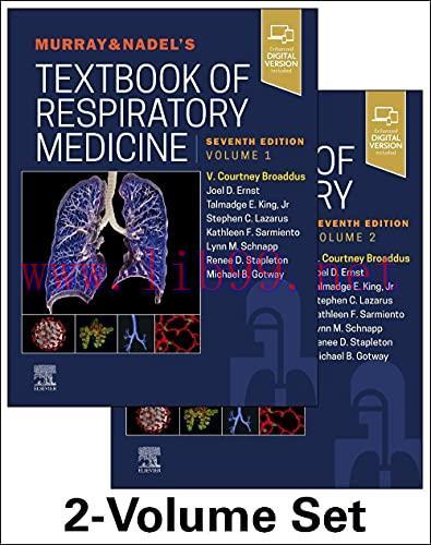 [AME]Murray & Nadel's Textbook of Respiratory Medicine, 2-Volume Set, 7th edition (Original PDF...