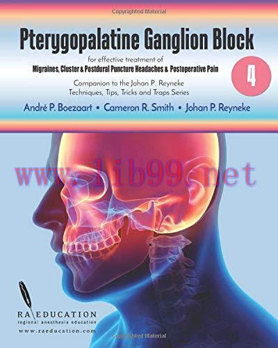 [AME]Johan P Reyneke’s Techniques, Tips, Tricks & Traps Vol 4:: Pterygopalatine Ganglion Block ...