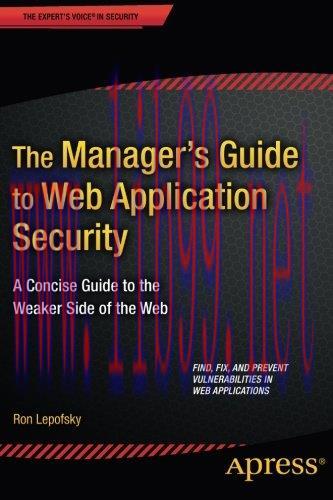 [FOX-Ebook]The Manager's Guide to Web Application Security