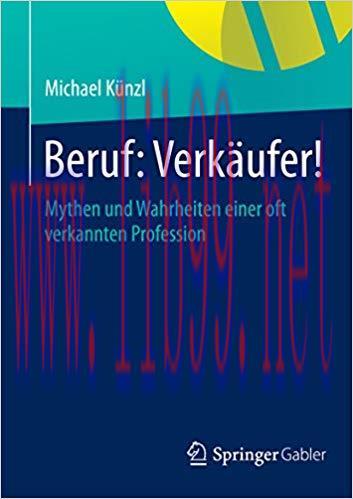(PDF)Beruf: Verkäufer!: Mythen und Wahrheiten einer oft verkannten Profession (German Edition) ...