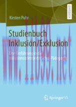 [PDF]Studienbuch Inklusion/Exklusion: Eine Einführung in die inklusionsorientierte Schul-Pädago...