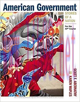 (PDF)American Government: Stories of a Nation: For the AP® Course 1st Edition