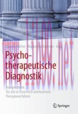 [PDF]Psychotherapeutische Diagnostik: Kompendium für alle in Österreich anerkannten Therapiever...