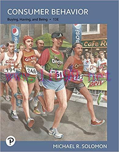 [PDF]Consumer Behavior Buying, Having, and Being, 13th Edition