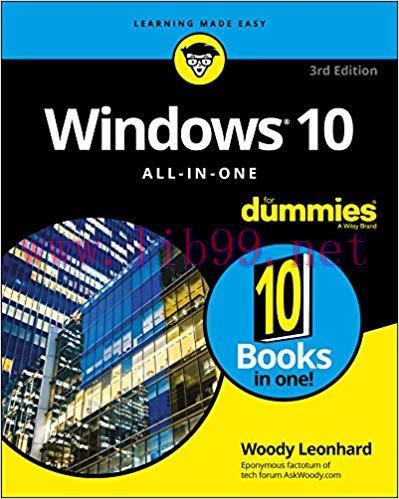 Windows 10 All-In-One For Dummies 3rd Edition,