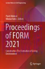 [PDF]Proceedings of FORM 2021: Construction The Formation of Living Environment