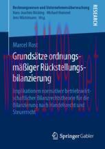 [PDF]Grundsätze ordnungsmäßiger Rückstellungsbilanzierung: Implikationen normativer betriebswir...