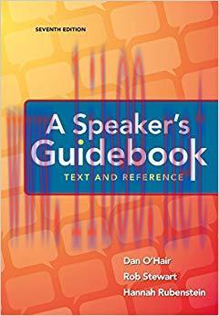 A Speaker’s Guidebook 7th Edition,