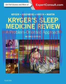 [AME]Kryger’s Sleep Medicine Review: A Problem-Oriented Approach, 2nd Edition
