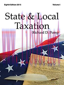 (PDF)State & Local Taxation Volume I [Print Replica] Kindle Edition