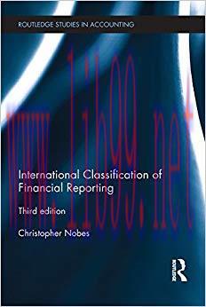 (PDF)International Classification of Financial Reporting: Third Edition (Routledge Studies in A...