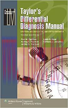 (PDF)Taylor’s Differential Diagnosis Manual: Symptoms and Signs in the Time-Limited Encounter (...