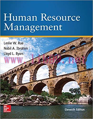Test Bank for Human Resource Management 11th Edition by Nabil Ibrahim